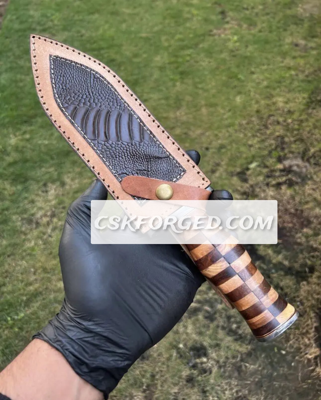 12.0” Frank Nitti Mini Damascus Sword