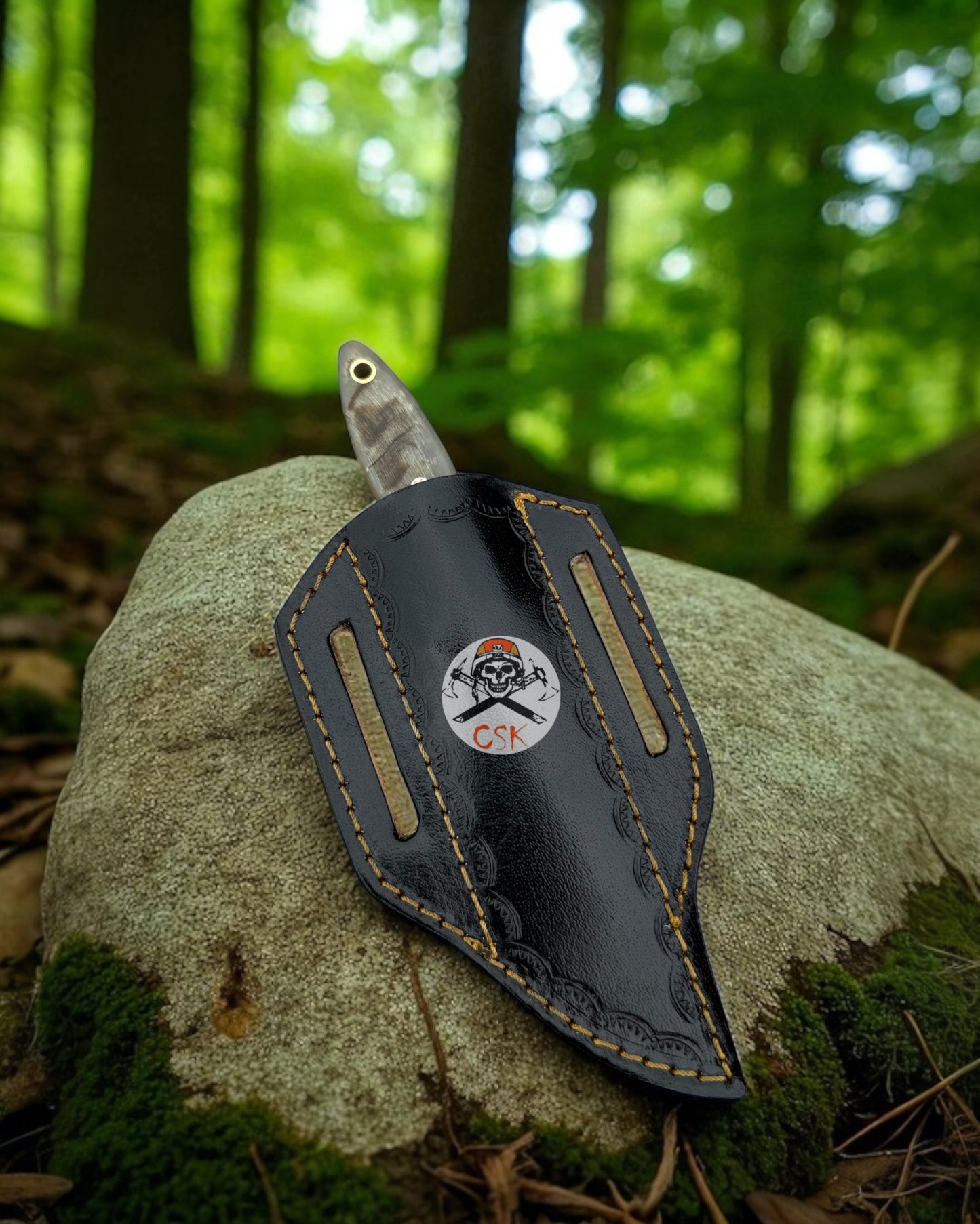 Buckaroo Ranch Knife With Belt Sheath