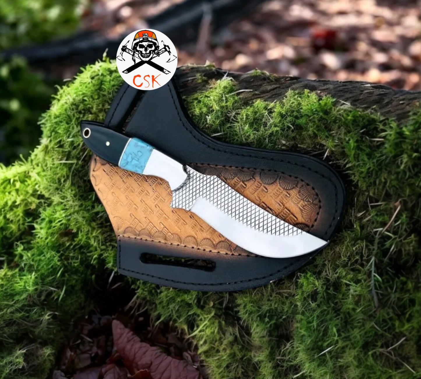 Frontier Ranger Old West Rasp Steel Belt Knife