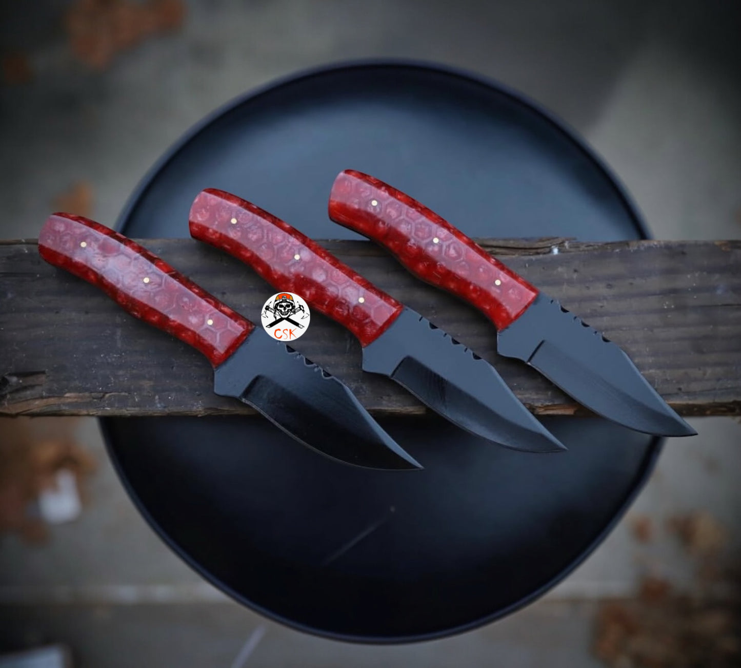 Red Honeycomb Blade Set-Ultra-Sharp Utility Knives