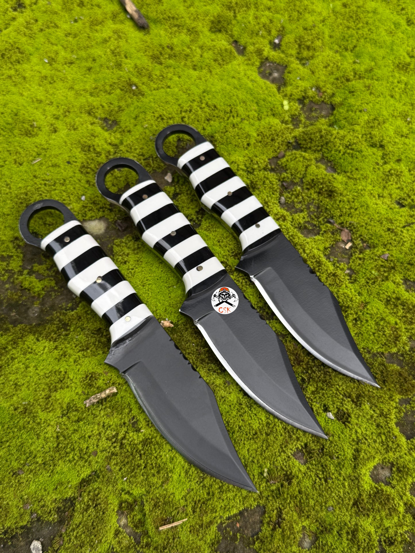 Jail Bird Carbon Steel Blades set