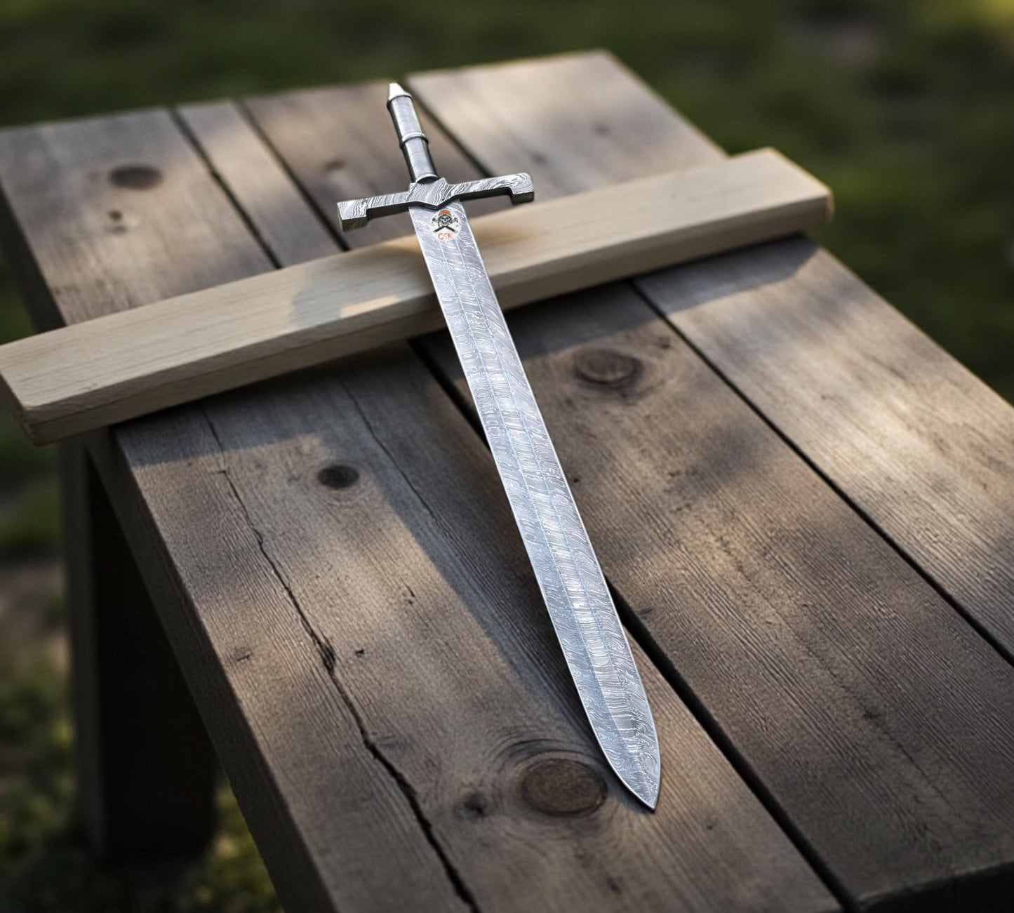 Valyrian Dawnblade – Full Damascus Steel Medieval Sword | Hand-Forged Collector’s Masterpiece