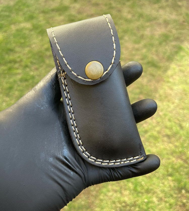 Damascus Blade EDC Pocket Knife