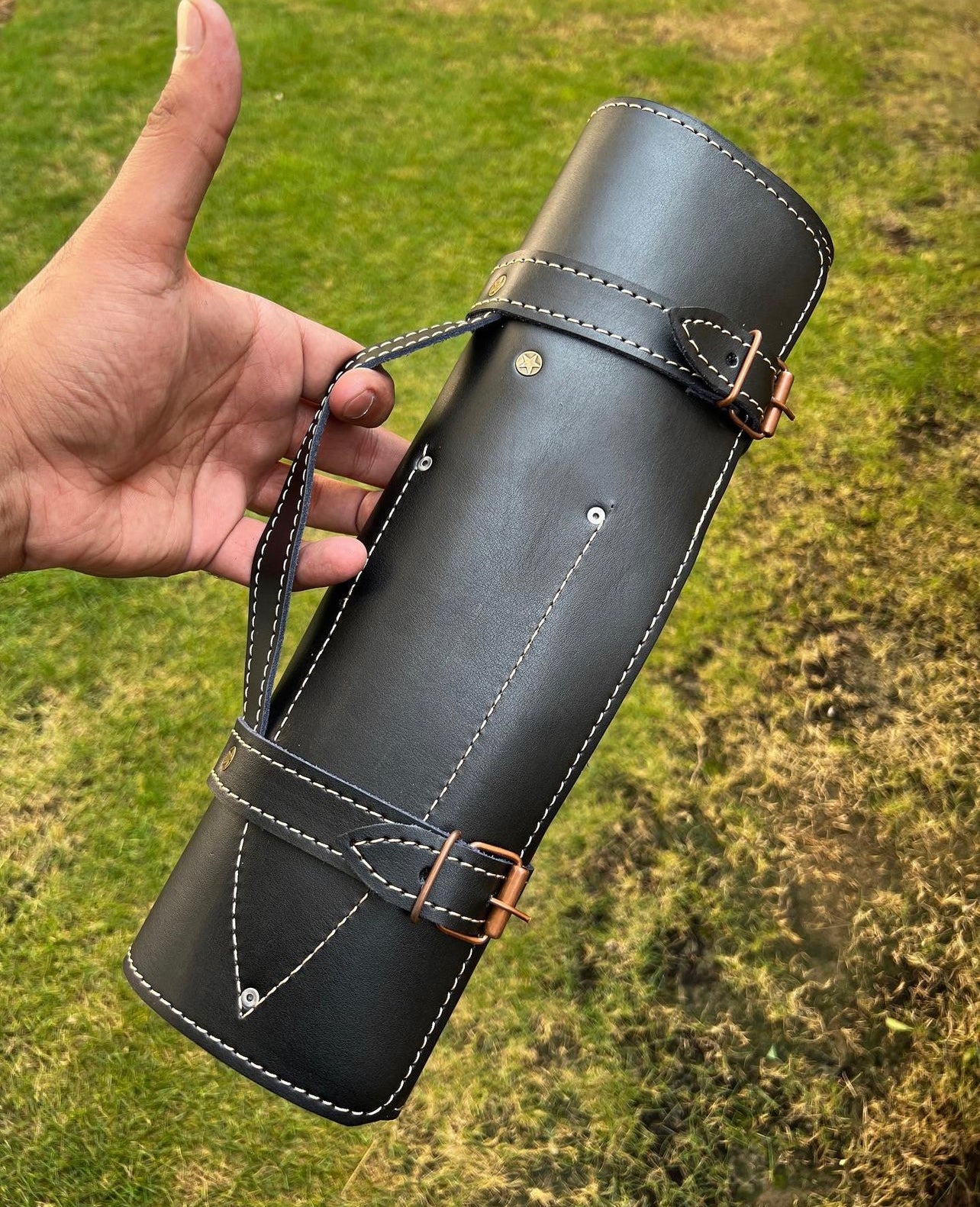 Damascus Steel Fixed Blade Hand Forged kitchen set