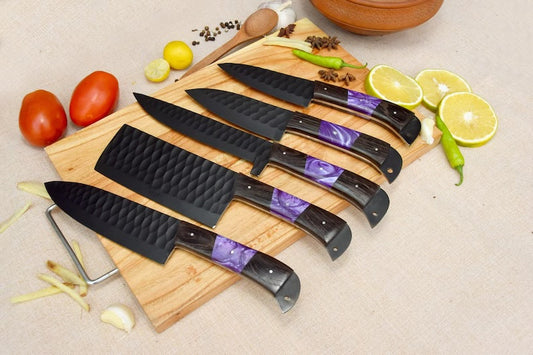 Handmade D2 Steel Chef Knife Set