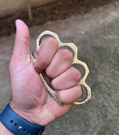 Handmade Engraved Brass knuckle