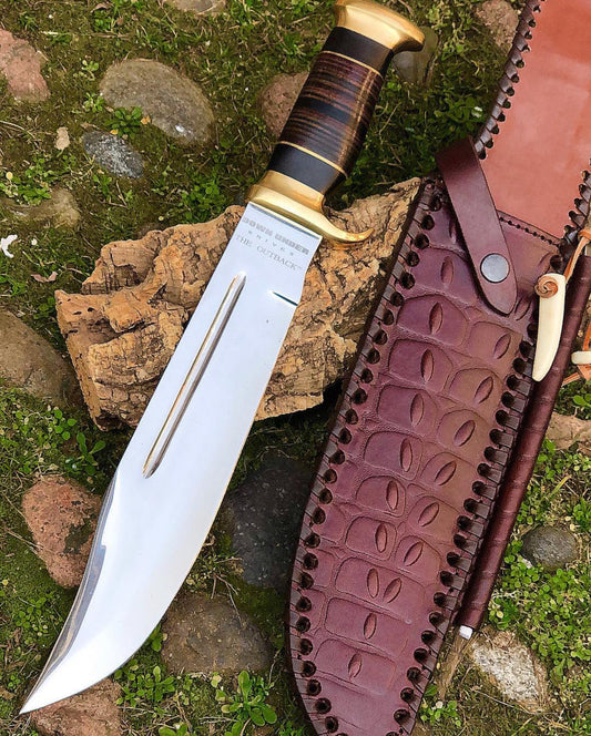 Crocodile Dundee Outback Inspired Knife-Premium Polished Blade