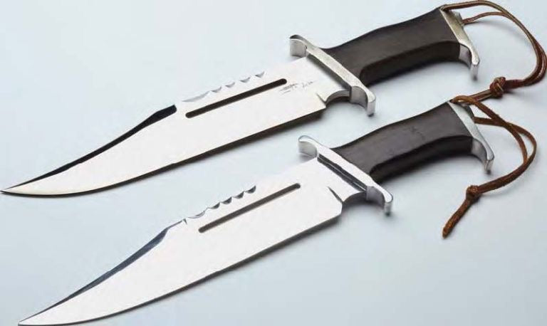 Pair of Rambo Knife: The Ultimate D2 Steel Survival Knife