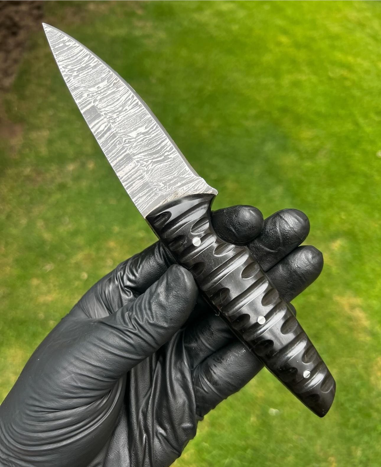 Damascus EDC Skinning Knife