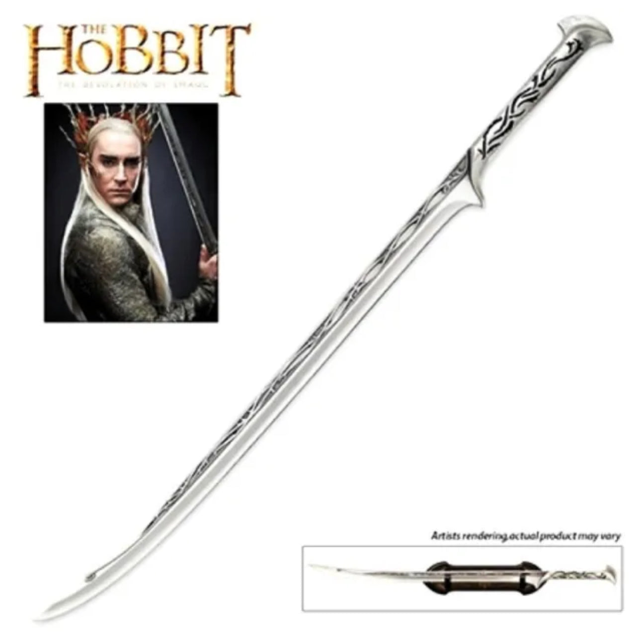 THRANDUIL'S SWORD | The Hobbit Elven King's Blade from The Lord of the Rings