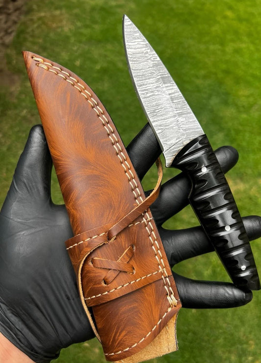 Damascus EDC Skinning Knife