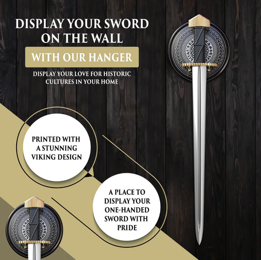 Viking Culture Sword - Battle Ready Sword for LARP Play & Medieval Reenactment