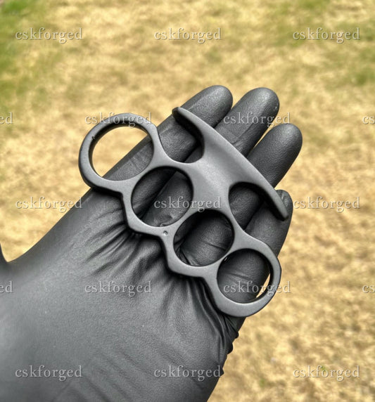 Hand Casted Black coated knuckle