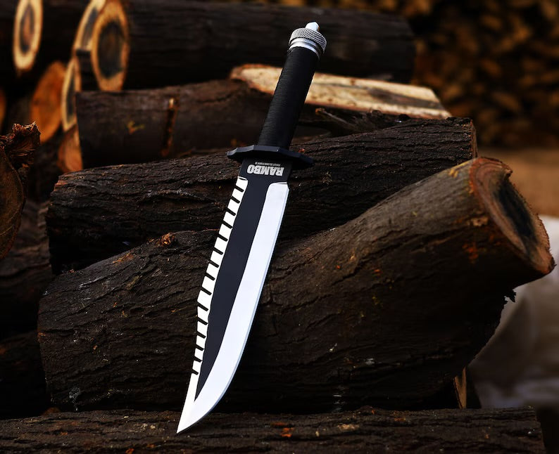 Ultimate First Blood Survival Rambo Knife by cskforged