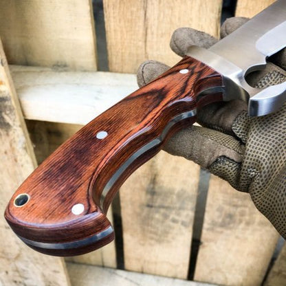 Handmade Survival Rambo Bowie Knife