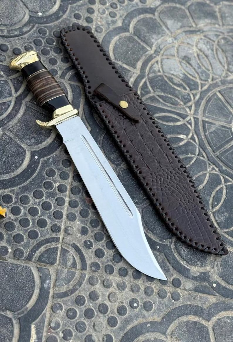 Crocodile Dundee Outback Inspired Knife-Premium Polished Blade