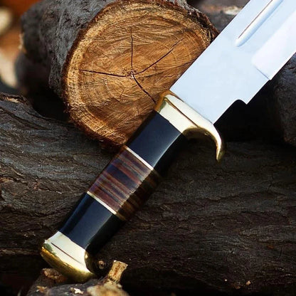 "Premium Handmade D2 Steel Crocodile Dundee Survival Knife"