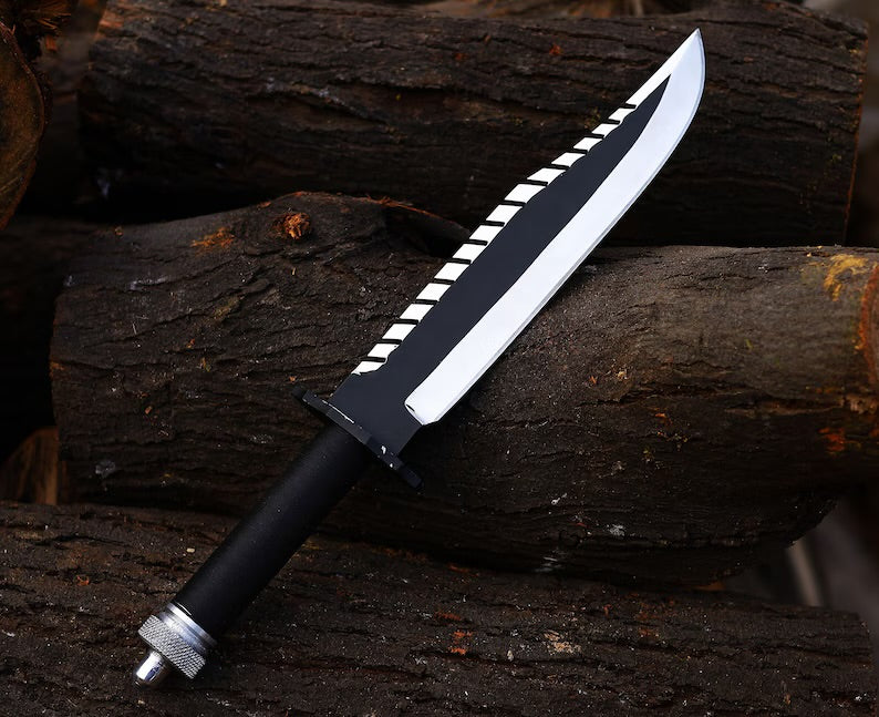 Ultimate First Blood Survival Rambo Knife by cskforged