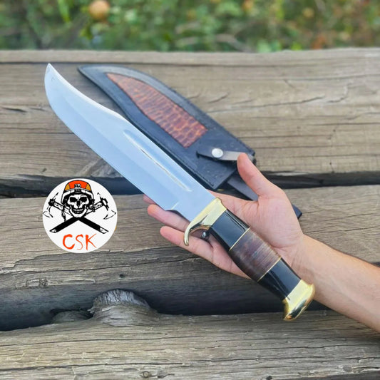 Crocodile Dundee Bowie Knife by cskforged