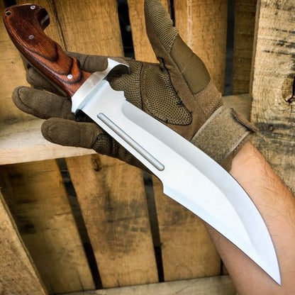 Handmade Survival Rambo Bowie Knife