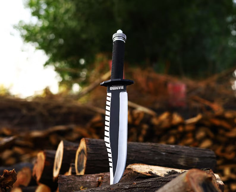 Ultimate First Blood Survival Rambo Knife by cskforged