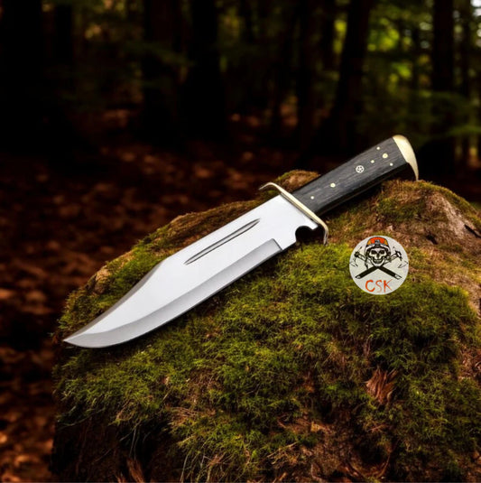 Timber Rattler Western Outlaw Knife With Full Tang Beast of a Blade by cskforged