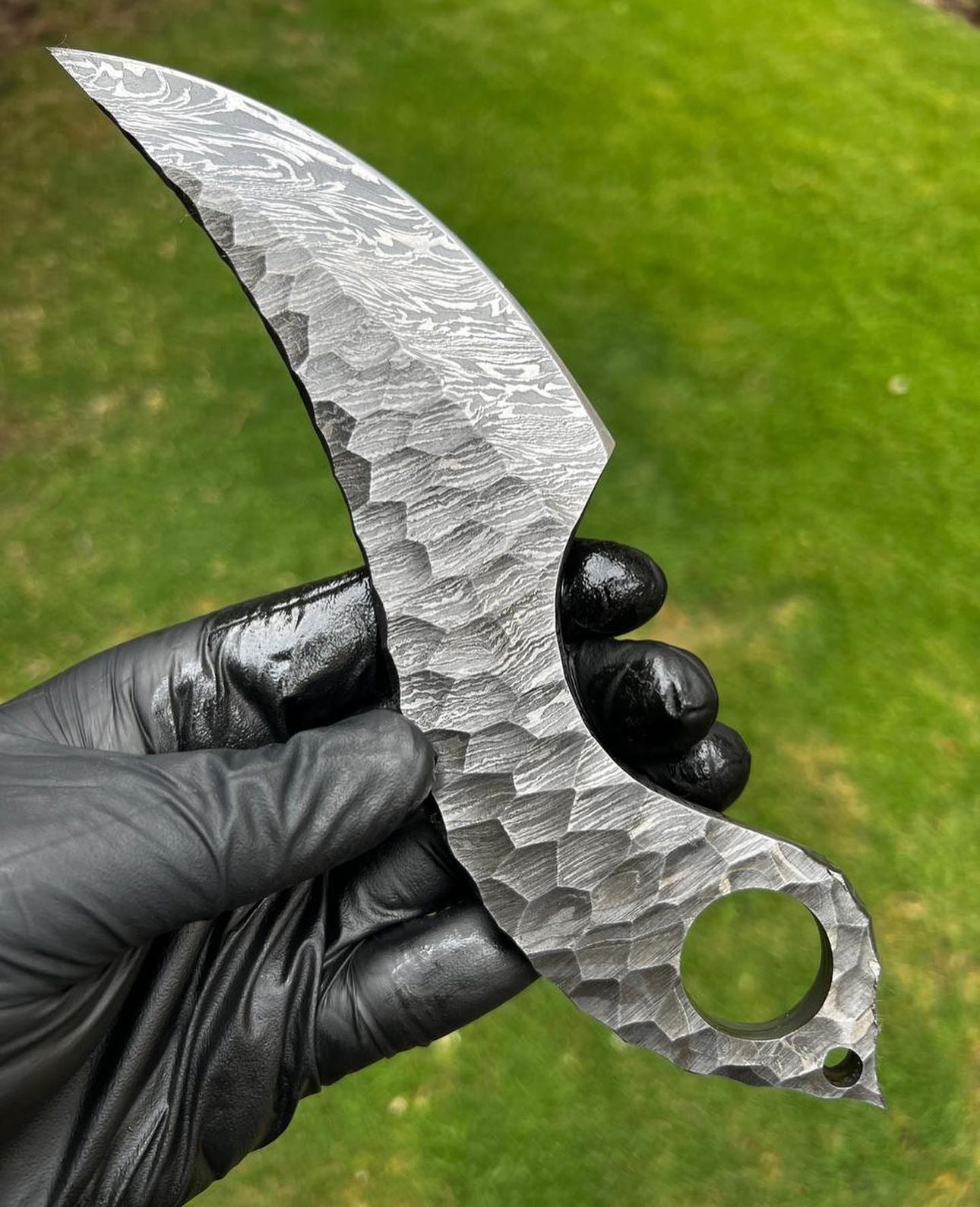 MasterCraft BladeArtisan Damascus Steel Integral Creation Knife