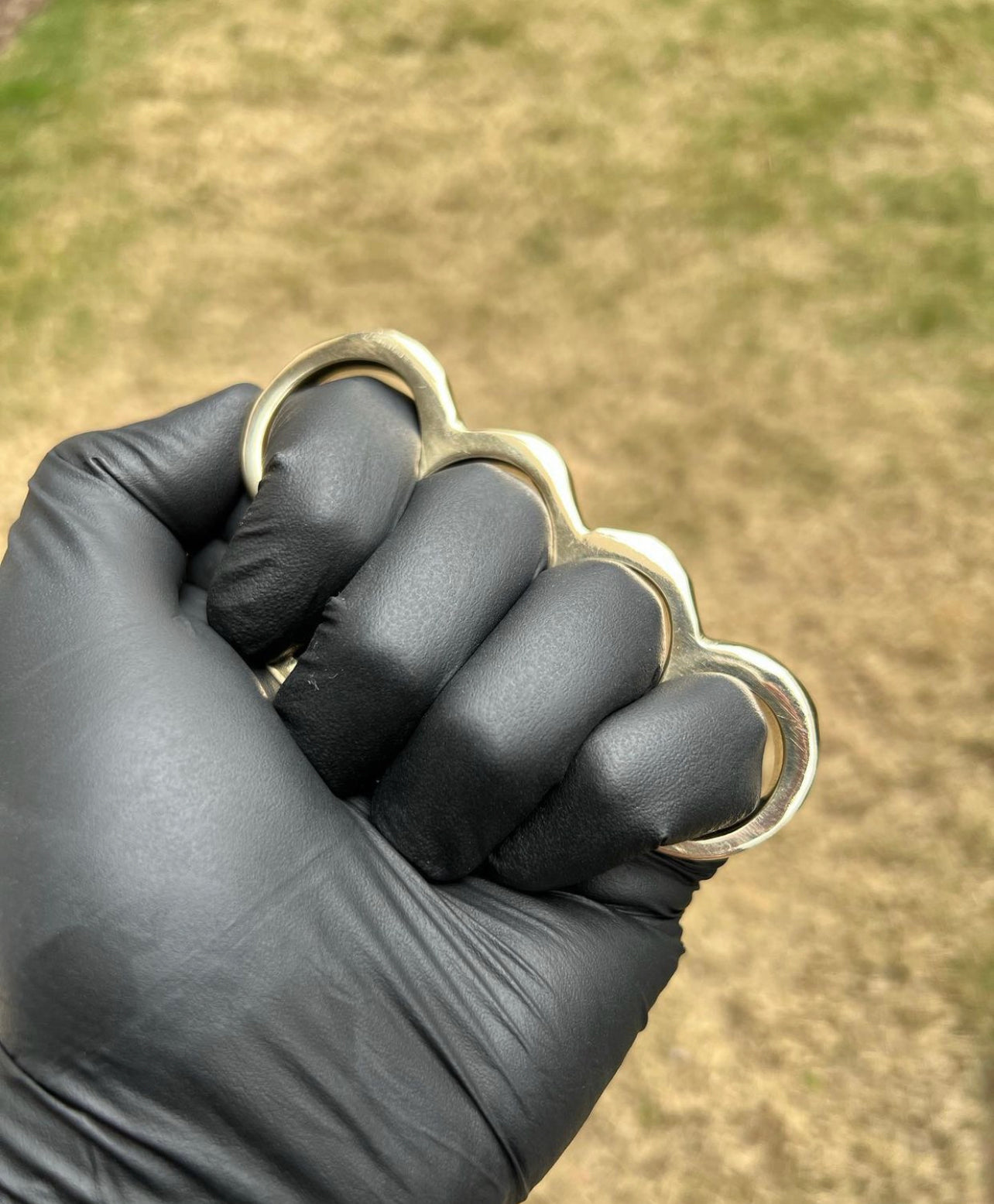 Custom made brass knuckle