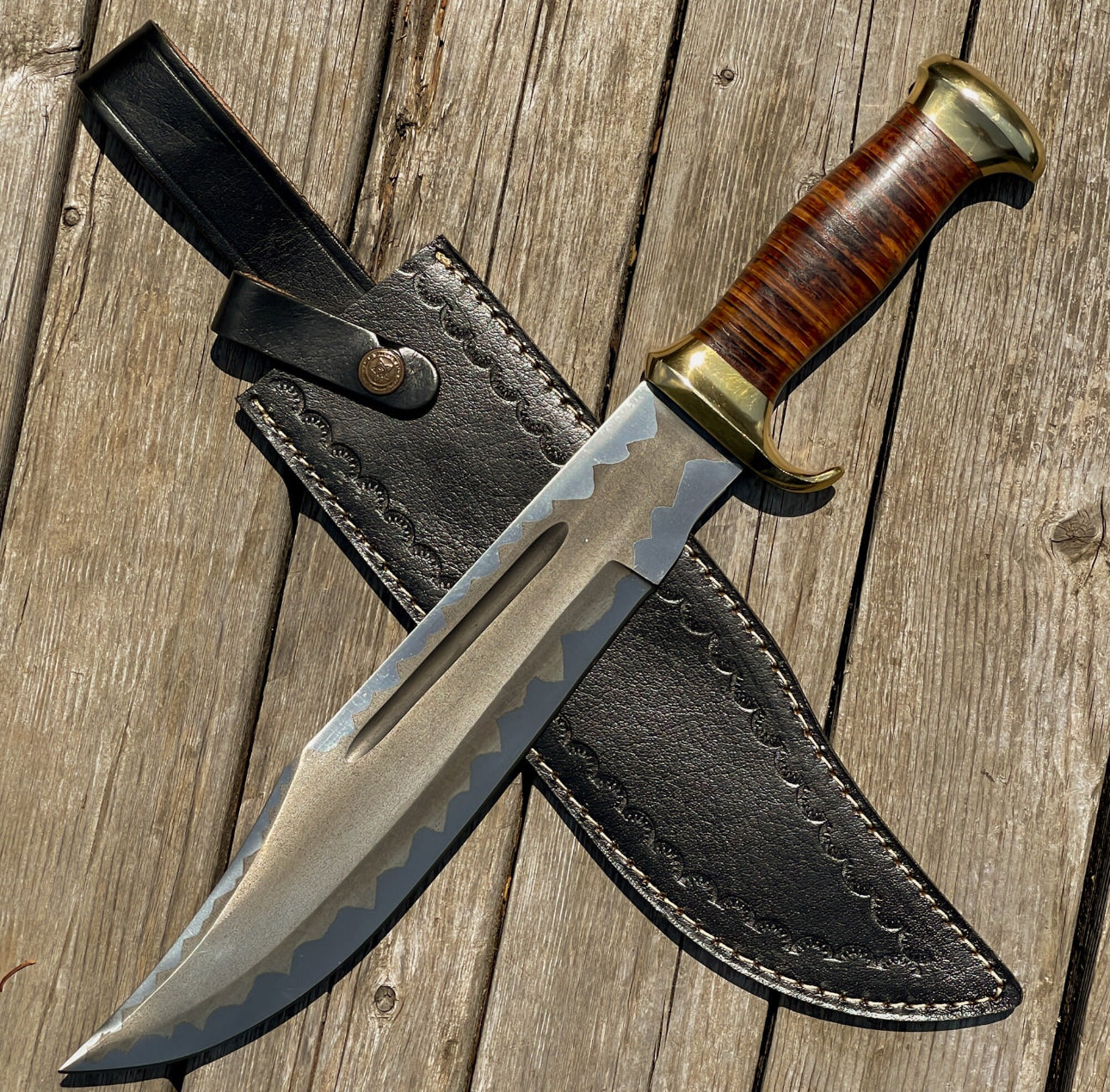 Brave Exploration II Outdoor Hunting Bowie Knife