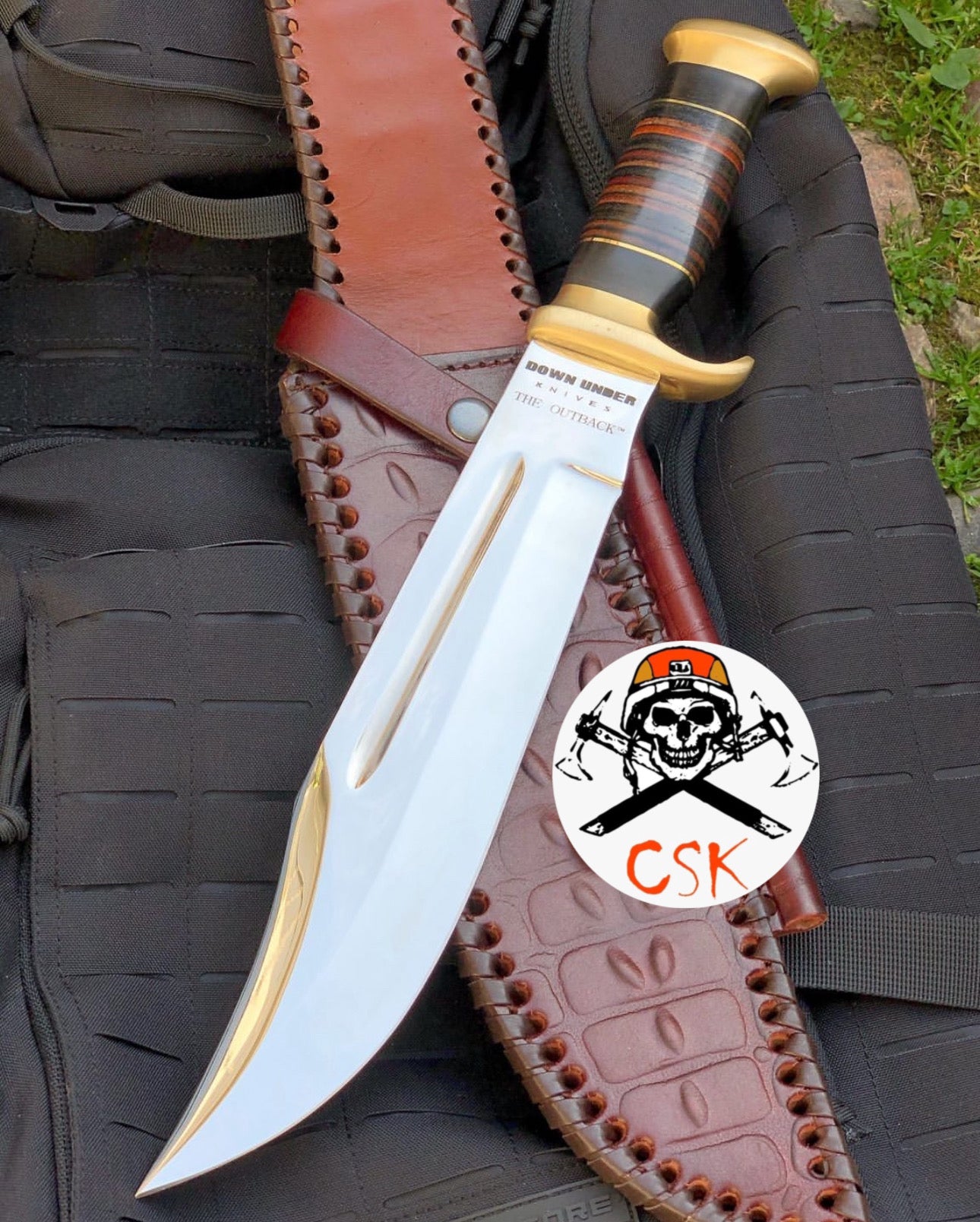 Crocodile Dundee Outback Inspired Knife-Premium Polished Blade