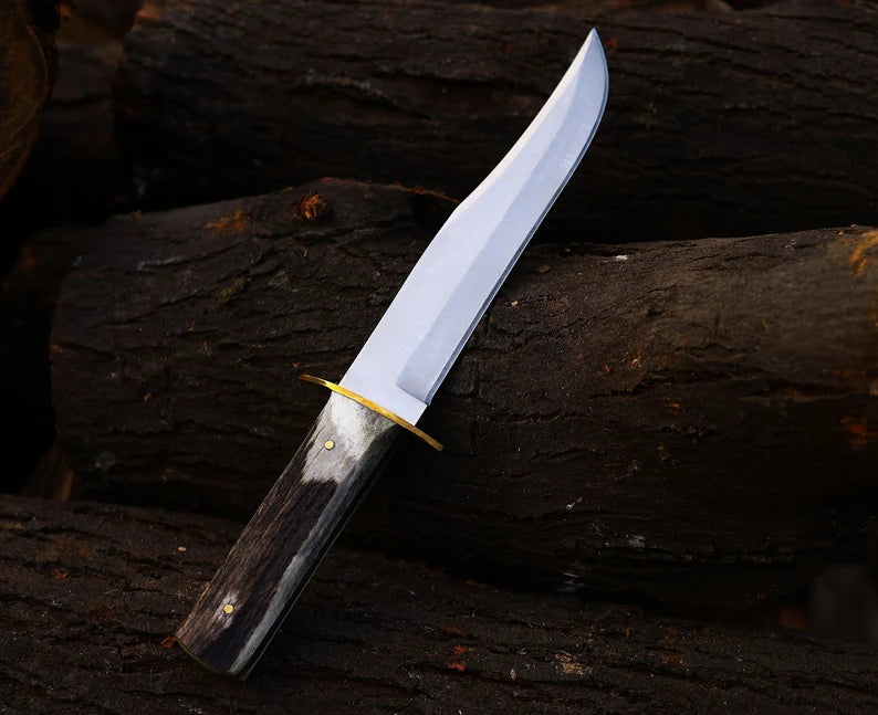 Antler Hunting Knife Handmade Stainless Steel Best Hunting Companion Knife