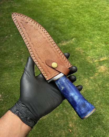 Damascus Hunting Knife