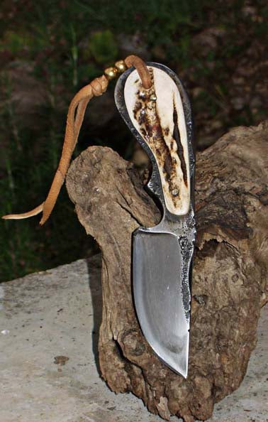 Custom Hand Forged 1095 Steel Mini EDC  Knife