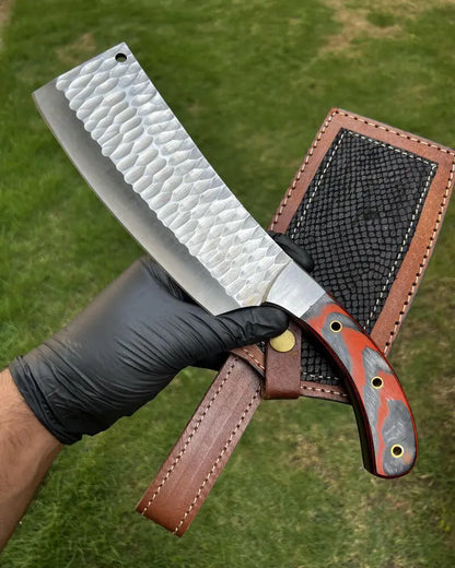 D2 Tool Steel Meat Cleaver/Chopper Knife