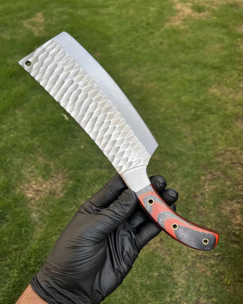 D2 Tool Steel Meat Cleaver/Chopper Knife