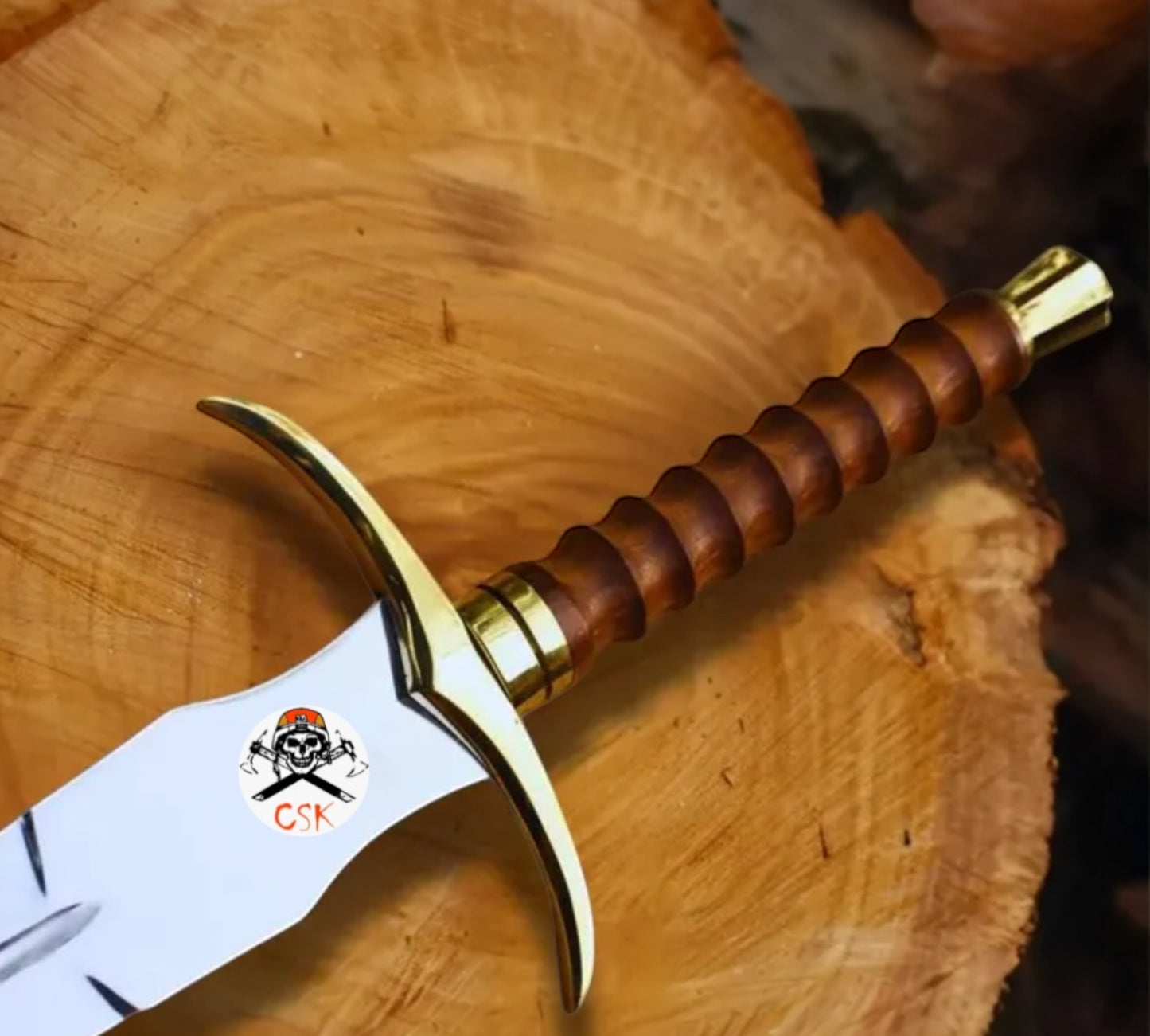 Kingslayer Arming Sword with Mirror Polish Blade