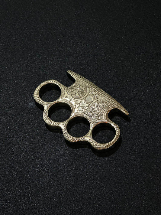 Handmade Engraved Brass knuckle