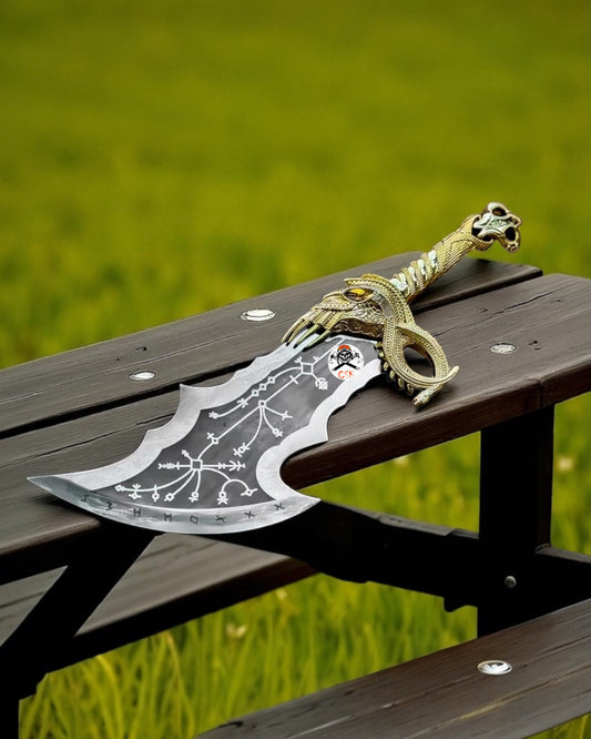 Blade of Chaos – God of War Inspired Handmade Steel Blade