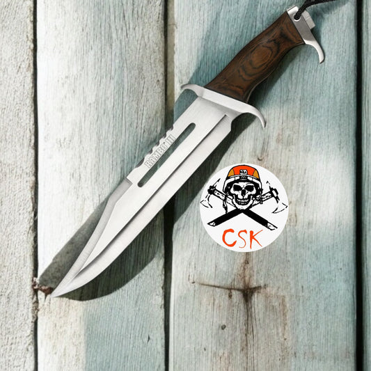 Rambo III Fixed Blade Knife :The Ultimate D2 Steel Survival Knife