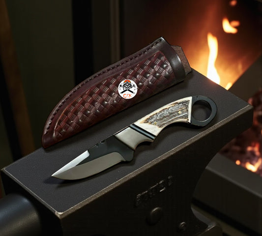 CSK Western Fixed Blade – Handcrafted Custom Hunting Knife