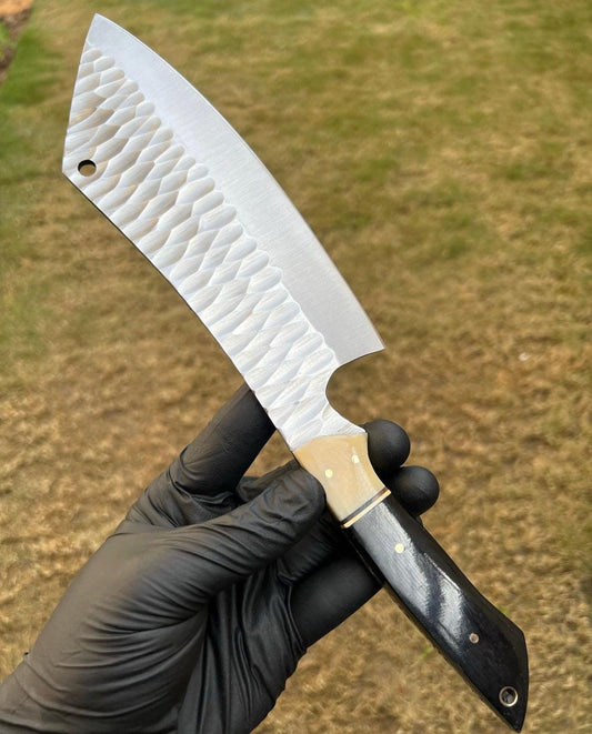 Custom Hand Forged D2 steel Cleaver Knife - Image #1