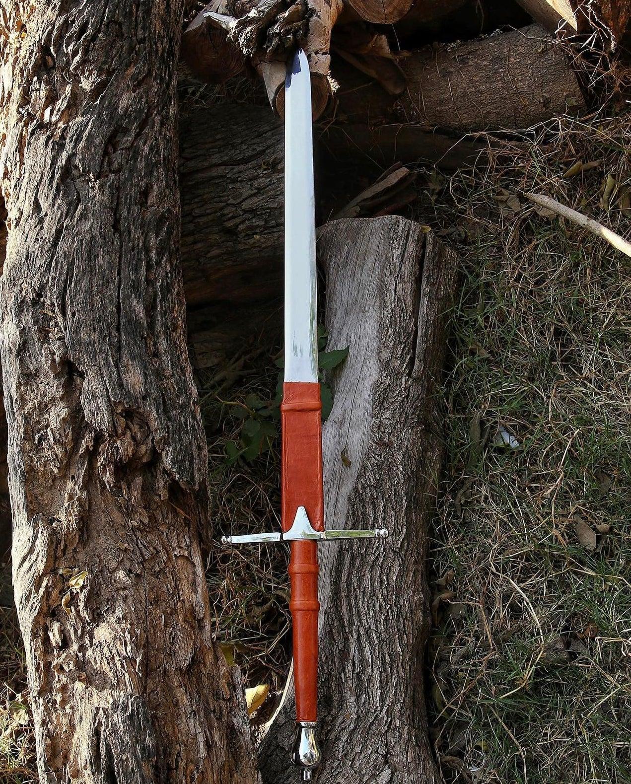 Hand Forged Steel Viking Sword Battle Ready/Medieval Sword - Image #5