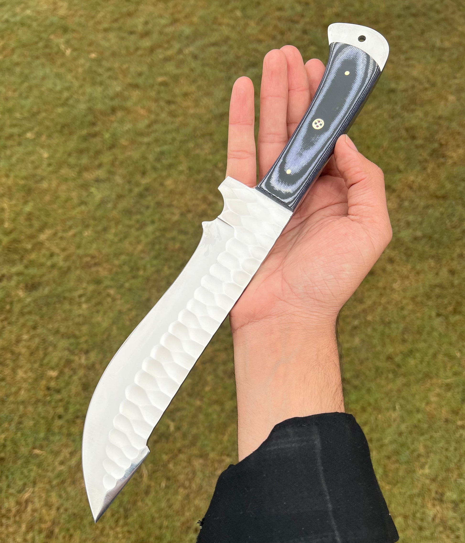 Fixed Blade Hand Forged D2 Steel Camping knife - Image #5