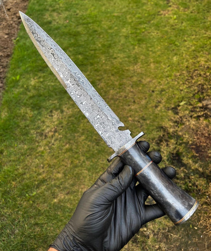 Damascus Steel Camping knife