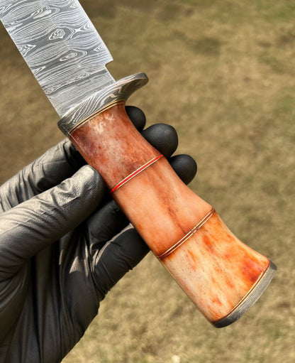 Damascus Blade Hunting Knife