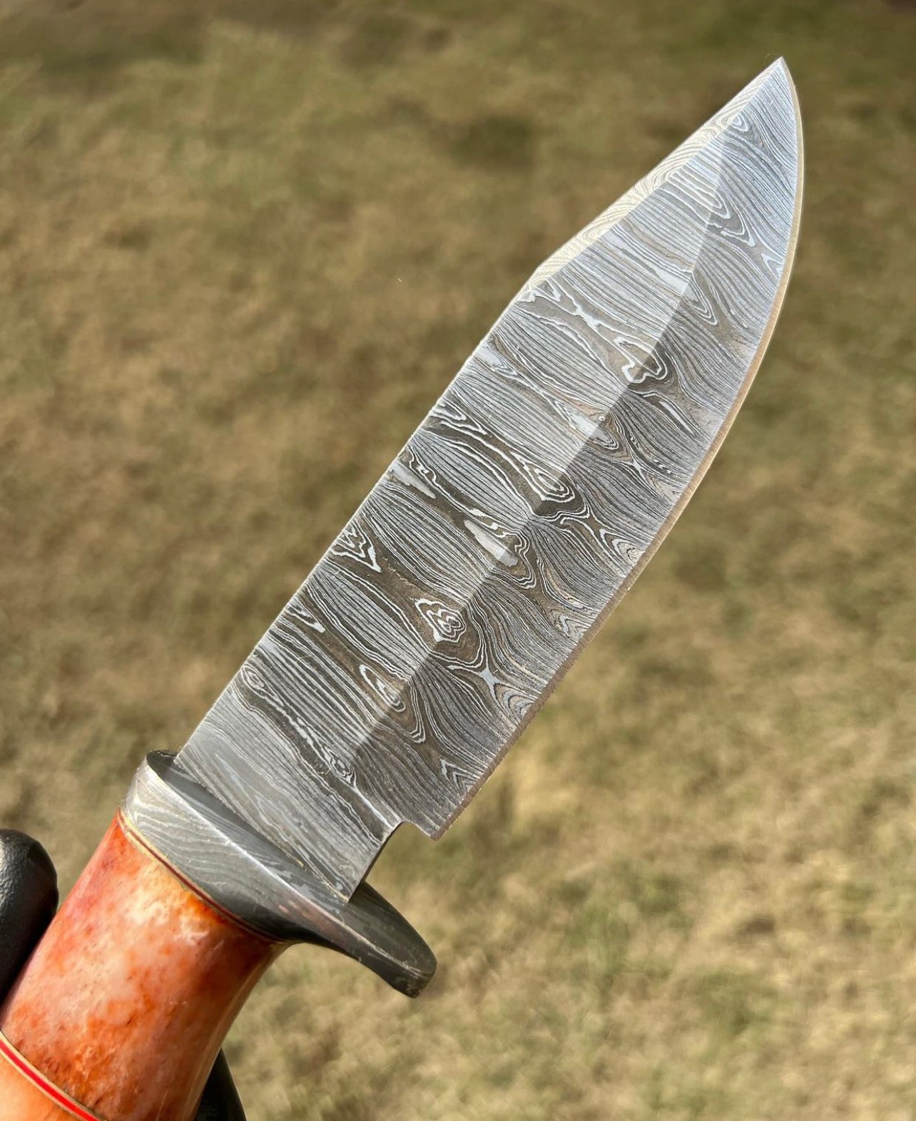 Damascus Blade Hunting Knife