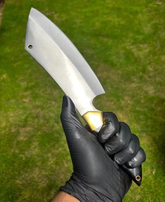 Custom Handmade D2 steel Cleaver Knife