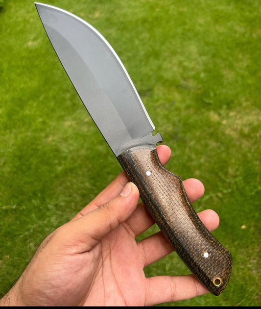 Custom made D2 steel EDC Hunting powder coated blade knife