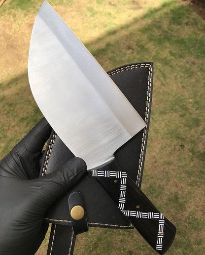 Custom Made D2 steel Chopped Cleaver