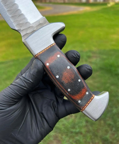 Fixed Blade Hand Forged D2 Steel Camping knife